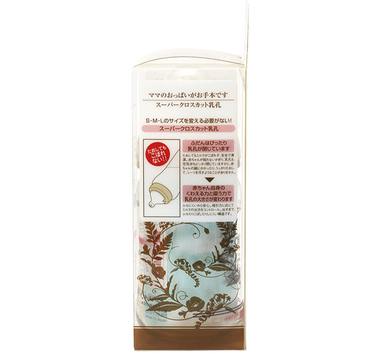 日本原产啾啾baby可爱妈妈玻璃宽口奶瓶160ML 160 ML