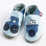 英国原产Starchild牛皮童鞋婴幼儿学步鞋软底鞋 小拖车 浅蓝 S