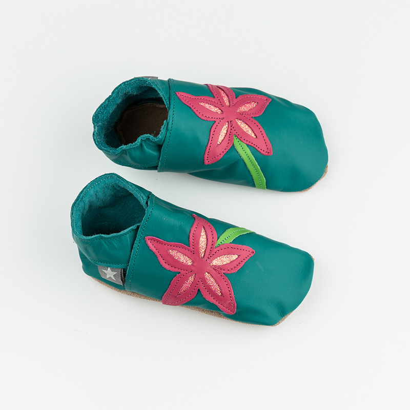 英国原产Starchild牛皮婴幼儿学步鞋软底鞋经典加大码  占星师 湖蓝 XL