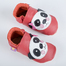 英国原产Starchild牛皮童鞋婴幼儿学步鞋软底鞋  熊猫 正红 M