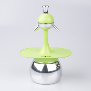 意大利原产Top Moka两功能咖啡壶银色底座3-4杯版