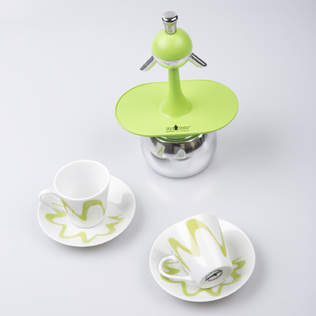 意大利原产Top Moka红心皇后两功能摩卡壶咖啡壶2杯版