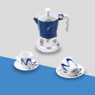意大利原产Top Moka红心皇后礼盒摩卡壶2杯版