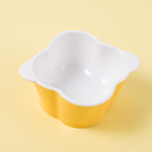 韩国原产deeuno健康儿童碗宝宝碗婴儿碗大号 黄色