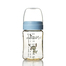 韩国原产i-Nounou婴幼儿奶瓶PES奶瓶树脂奶瓶200ml无奶嘴 浅蓝
