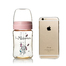 韩国原产i-Nounou婴幼儿奶瓶PES奶瓶树脂奶瓶260ml无奶嘴 粉红