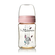 韩国原产i-Nounou婴幼儿奶瓶PES奶瓶树脂奶瓶260ml无奶嘴