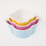 韩国原产deeuno健康儿童碗宝宝碗婴儿碗混色三件套