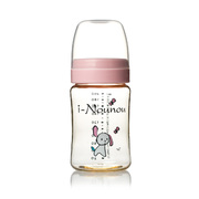 韩国原产i-Nounou婴幼儿奶瓶PES奶瓶树脂奶瓶200ml无奶嘴