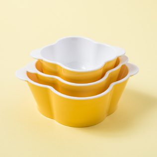 韩国原产deeuno健康儿童碗宝宝碗婴儿碗单色三件套