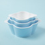韩国原产deeuno健康儿童碗宝宝碗婴儿碗单色三件套 天蓝