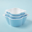 韩国原产deeuno健康儿童碗宝宝碗婴儿碗单色三件套 天蓝