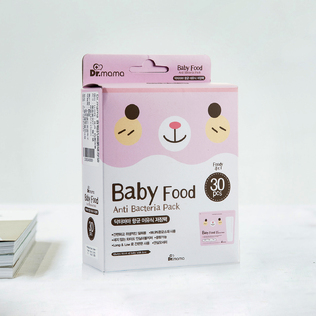 韩国原产Dr.mama便携储存袋宝宝零食袋食品存储袋