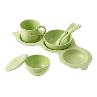 韩国原产Vegetable Baby大豆餐盘套装儿童餐具套装
