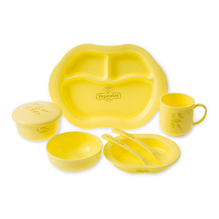 韩国原产vegetable baby餐具套装儿童餐具套装宝宝餐具