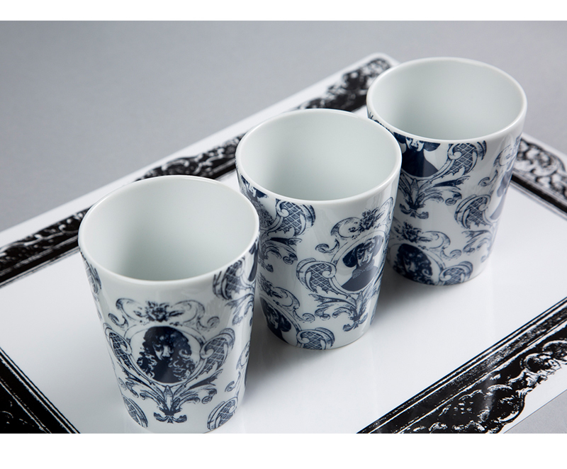 瑞典原产studio lisa bengtsson 长石陶瓷情侣水杯 单个装 蓝色