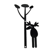 瑞典原产pluto Produkter金属墙上挂钩创意挂衣钩挂衣架 驼鹿