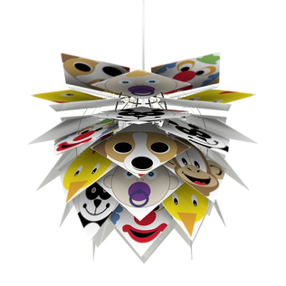 丹麦原产DYBERG LARSEN纸质DIY客厅卧室灯饰灯罩 心随我动