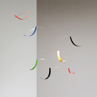 丹麦原产Flensted mobiles 手工房间装饰无声吊饰挂饰微风