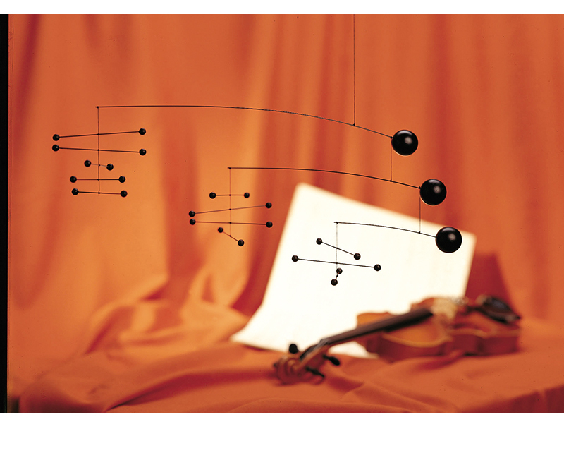 丹麦原产Flensted mobiles 手工房间装饰吊饰挂饰交响乐 黑色
