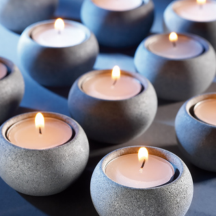 芬兰原产HUKKA滑石装饰烛台 摆件装饰烛台TUNNELMATUIKK