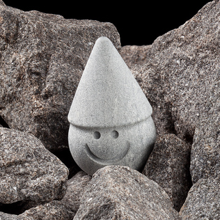 芬兰原产HUKKA滑石玩偶摆件 小玩偶摆件TAHVO