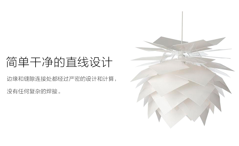 丹麦原产DYBERG LARSEN纸质DIY客厅卧室灯饰灯罩 KERDILApple 白色