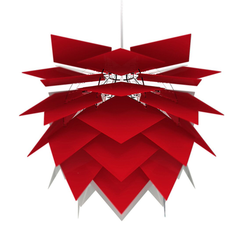 丹麦原产DYBERG LARSEN纸质DIY客厅卧室灯饰灯罩 Illumin个性 红色