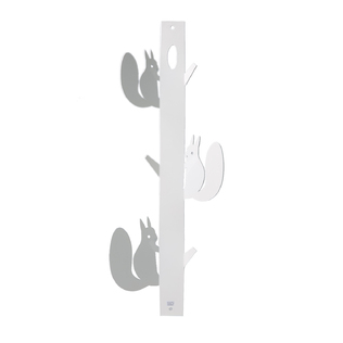 瑞典原产pluto Produkter金属墙上创意挂钩衣物挂钩 松鼠