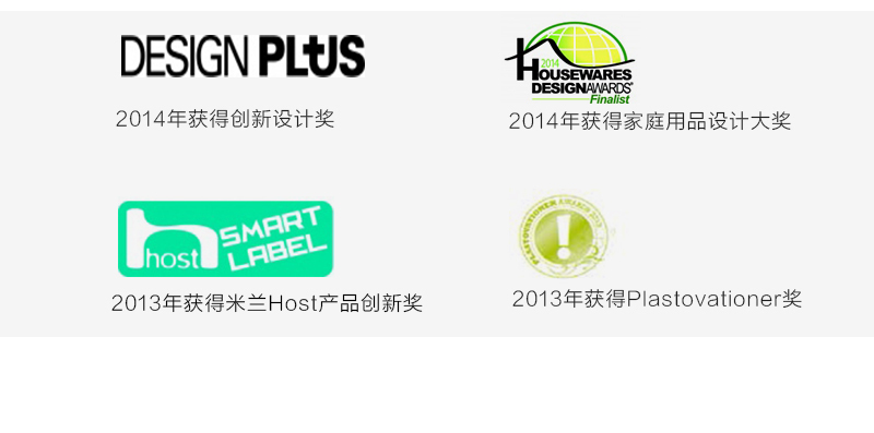 瑞典原产Linden塑料厨房用具测量勺刻度勺五件套 黑色