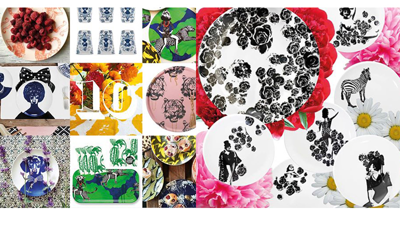 瑞典原产STUDIO LISA BENGTSSON 塑料餐垫桌垫隔热垫 幸福 绿色