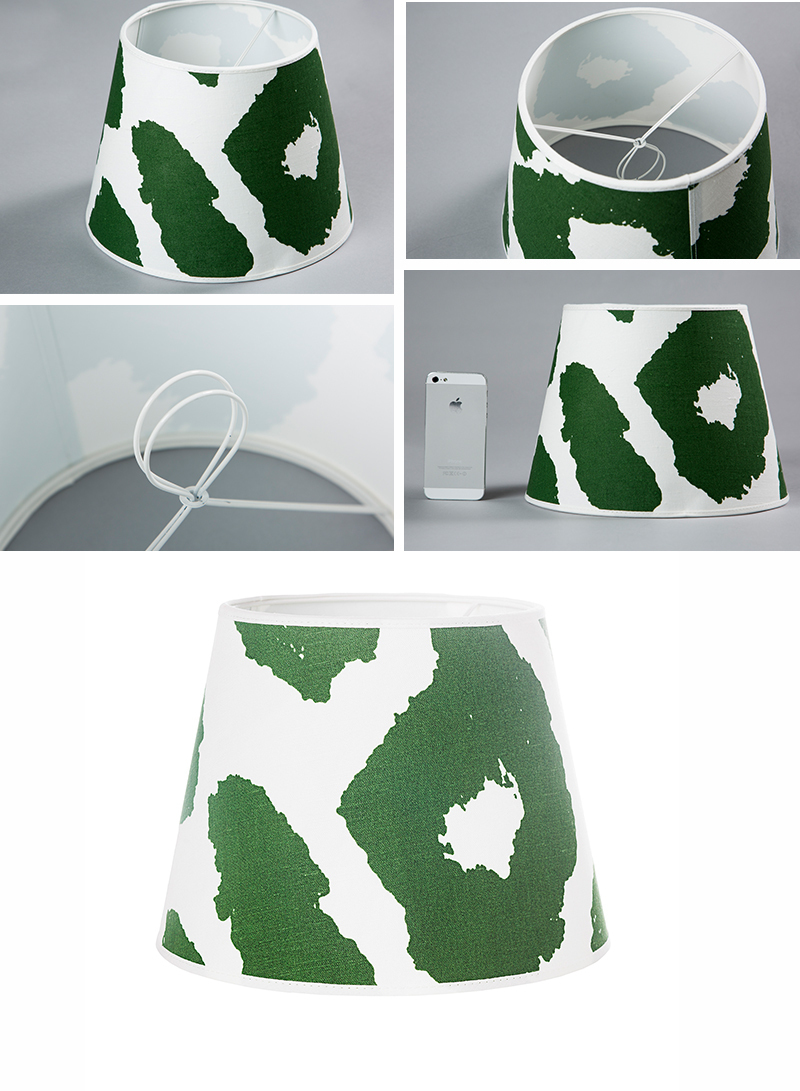 瑞典原产STUDIO LISA BENGTSSON 纺织床头卧室欧式灯罩克利奥 绿色