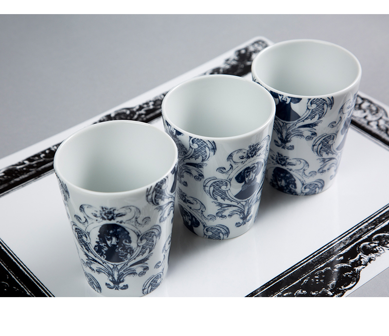 瑞典原产STUDIO LISA BENGTSSON 长石陶瓷情侣马克水杯单个装 蓝色