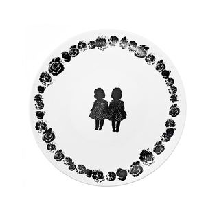瑞典原产STUDIO LISA BENGTSSON 长石陶瓷餐碟菜碟小碟子女孩