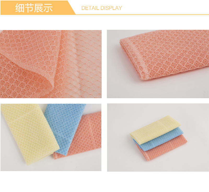 韩国原产SUNGBOCLEAMY免搓去角质起泡搓澡巾28×95CM 浅蓝