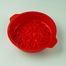 意大利原产Gamme gourmet 圆形裱花蛋糕硅胶模烘焙工具 大红