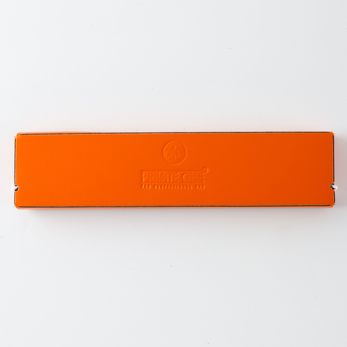 芬兰原产PRIVATE CASE 简约笔袋文具盒文具盒 橙色