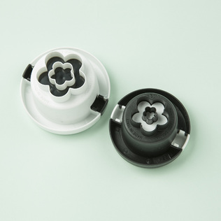 意大利原产Gamme gourmet 小花形饼干切割器压花模2支装