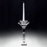 意大利原产Ranoldi水晶摆件 莲花座水晶烛台工艺品摆件（大） 透明