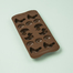 意大利原产Gamme gourmet 巧克力14连硅胶模烘焙工具 棕色
