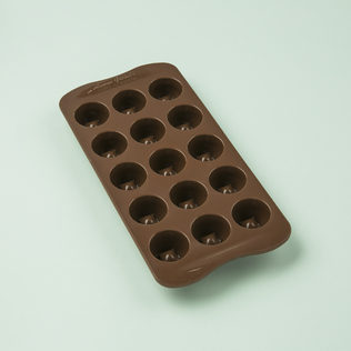 意大利原产Gamme gourmet 半球形巧克力15连硅胶模