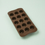 意大利原产Gamme gourmet 半球形巧克力15连硅胶模 棕色