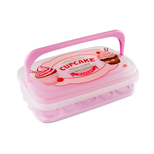 意大利原产snips 杯子蛋糕/麦芬蛋糕储存盒食物保鲜盒