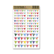 日本原产RYU-RYU 各国旗帜图案贴纸 儿童贴纸贴画