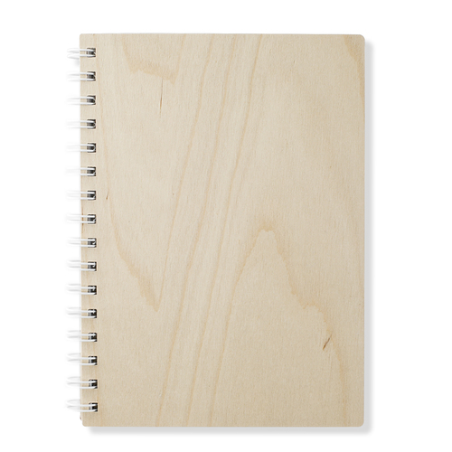 芬兰原产PRIVATE CASE 木质纹理笔记本记事本日记本文具 浅棕色 A6