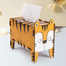 德国原产Werkhaus创意手工DIY组装动物纸巾餐巾纸抽纸盒-老虎 浅棕色