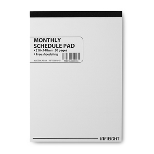 日本原产INFIEIGHT月计划本工作效率手册记事本子