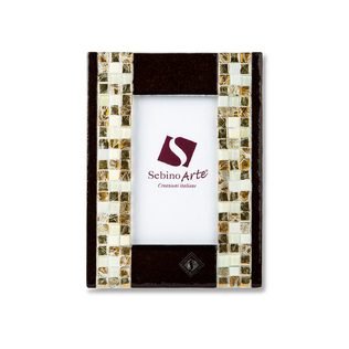 意大利原产Sebino Arte希腊回纹饰玻璃相框