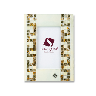 意大利原产Sebino Arte希腊回纹饰艺术玻璃相框