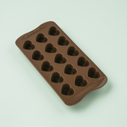 意大利原产Gamme gourmet 心形巧克力15连硅胶模